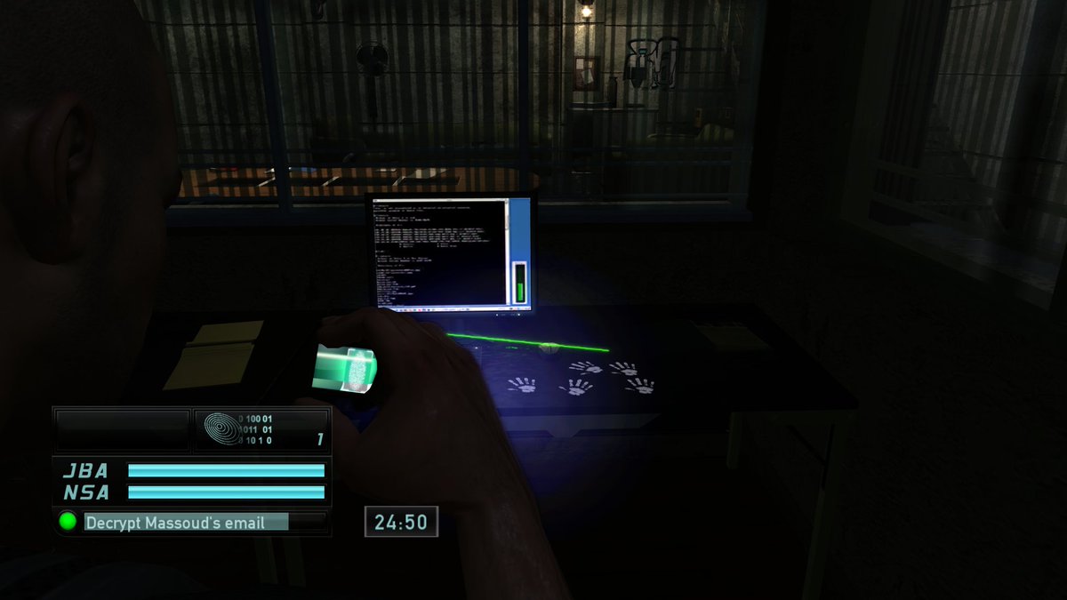AyushRLgaming's tweet photo. #XboxShare #SplinterCellDoubleAgent #SplinterCell JBA HQ choices https://t.co/JJHTcgTOlE