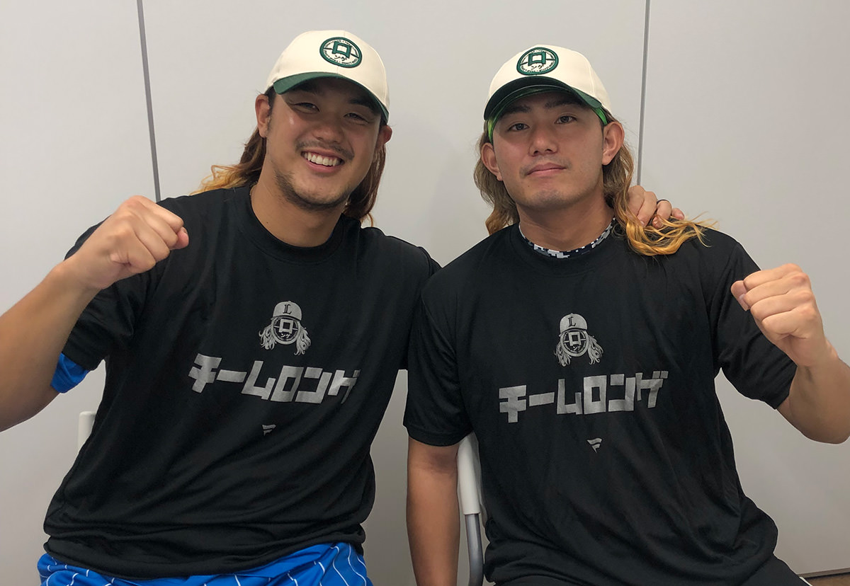 高橋光成 投手が部長となって結成された #チームロンゲ ‼️ 副部長は