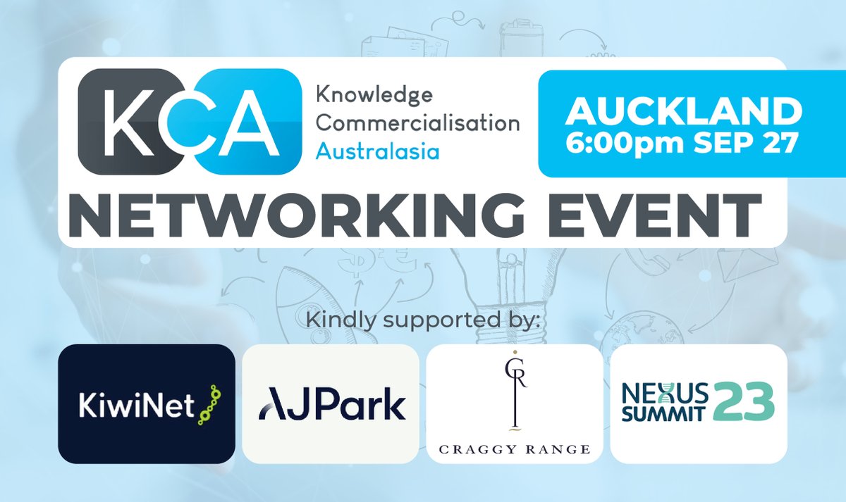 Please join us for a KCA NZ Network event to be held alongside the Nexus conference on 27th September in Auckland. More Details: lnkd.in/gEUzuUK