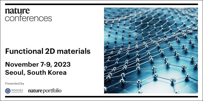 NatureConf's tweet photo. ⚠️Abstract deadline alert- MONDAY
Last chance to submit your work in
#MaterialSynthesis #Optoelectronics #Biosensing and present in #Seoul
✍️:https://t.co/bpAVSMziVp
@yonsei_u @CommsMaterials @NatureMaterials @NatureComms @NatureNano @natrevbioeng @NatRevElectrEng @NatRevMater https://t.co/YA6dq7U7qj