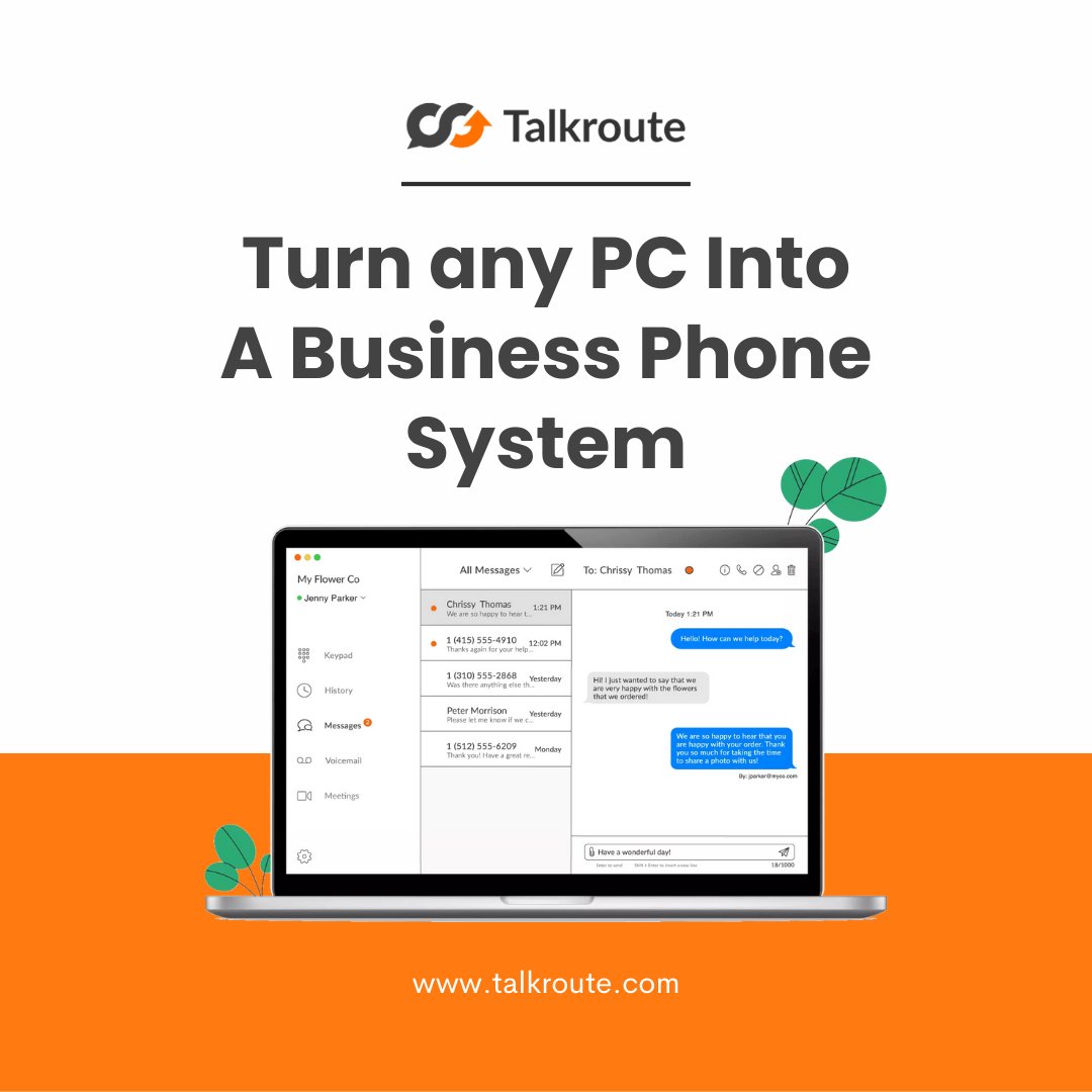 Our Desktop App makes it easy for your team to call, message, and meet — all from the convenience of your desktop and laptop computers.

And it's available for MacOS, Windows, and Linux.
Learn more:
bit.ly/3O0U0WV