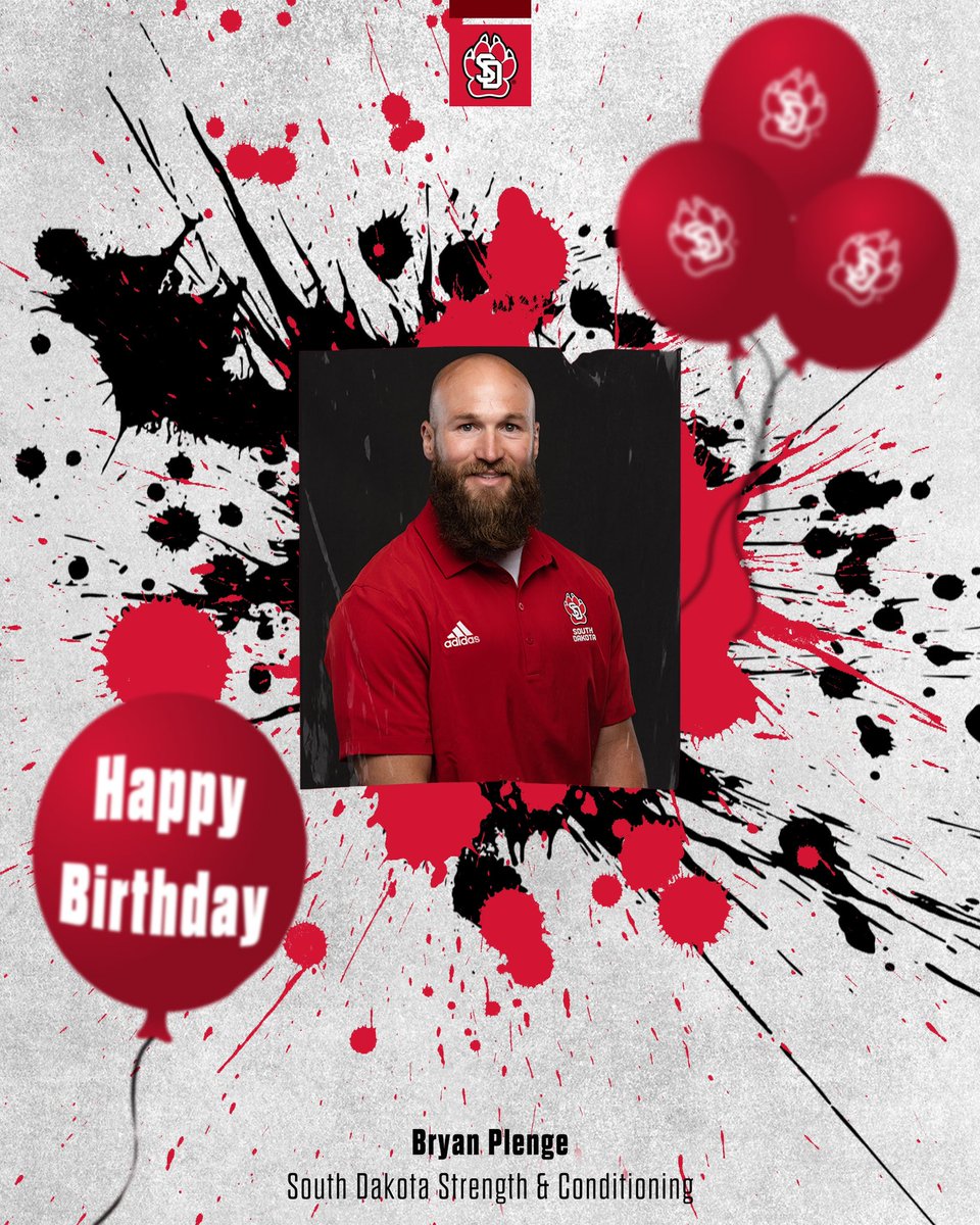 Happy birthday, Bryan! 🥳

#WeAreSouthDakota x #GoYotes 🐾