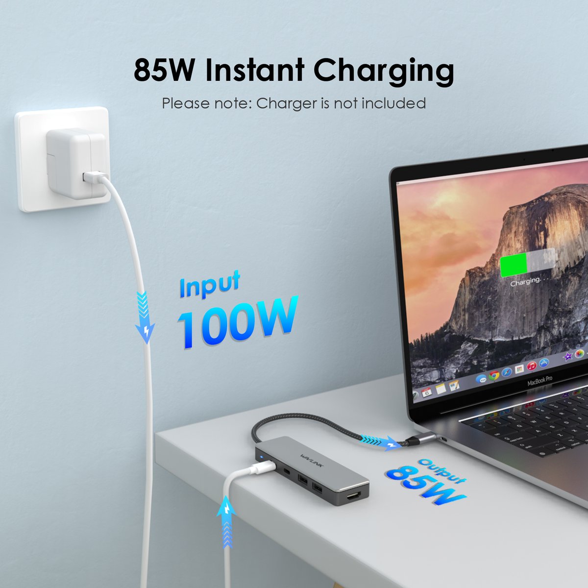 SunskyOnline's tweet image. 🔌Wavlink UHP3415 85W Power Delivery USB-C/Type-C 10Gbps Hub 5 in 1 Multiport Connection Adapter
Shop Item #: SYA0023209
#DockingStation #ConnectionAdapter #Multiport