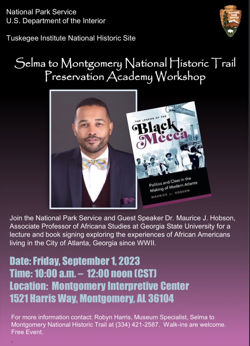 Headed home…down to the hallowed grounds of the #AlabamaBlackBelt to talk about #BlackHistory with @NatlParkService. Join me if you can. #TheLegendoftheBlackMecca #BlackNewSouth #Atlanta #BlackAtlanta #Olympification #DirtySouth