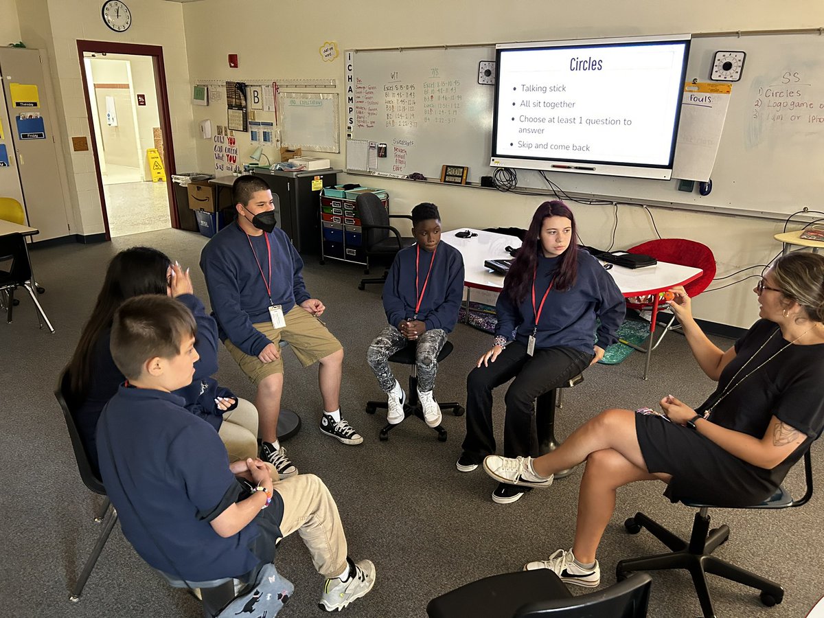 We are really enjoying starting our Social Studies class with Circle.
