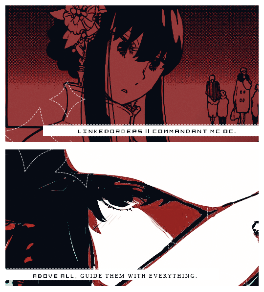 "Victory comes after so many countless deaths &amp; struggles." 
   indie commandant oc. || Miss Remi. 
"Where... did I go wrong, in this never-ending path of saving?"