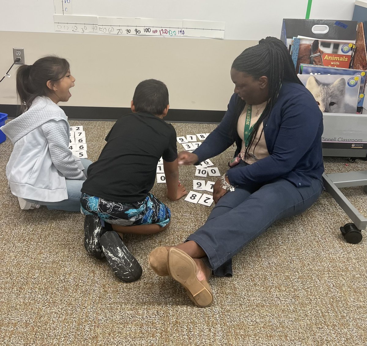 JSteptoe_NBE's tweet photo. Let’s Make 10!!!! Her facial expression says it all! #InTheWork #MathFun #MathStation  @HumbleISD_NBE https://t.co/QAuAHwLPO1