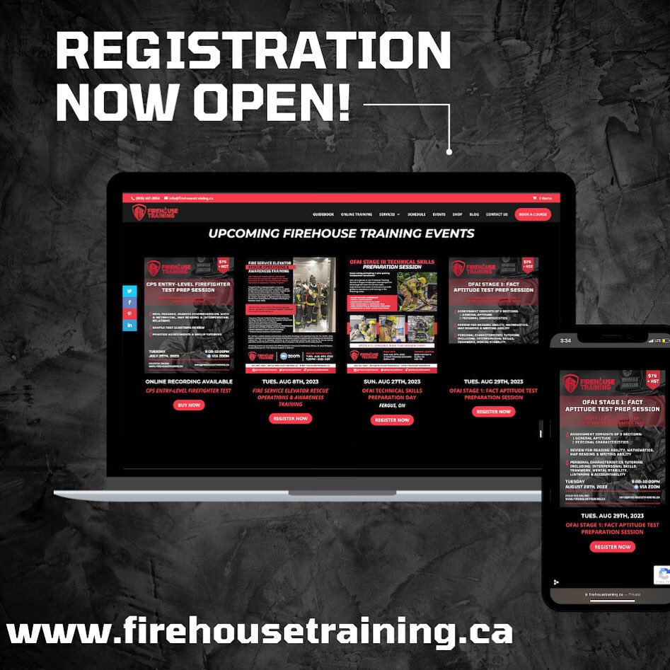 FirehouseTrain1's tweet image. Join us tomorrow night at 8pm, for our FACT Entry-Level Firefighter Aptitude Test Group Tutoring &amp;amp; Prep Session. 📝 Sign up for one of our last virtual seats on our website, to reserve your spot. See you on Tuesday night!📚
#studygroup #aptitude #testtutor #ofaistage1 #facttest