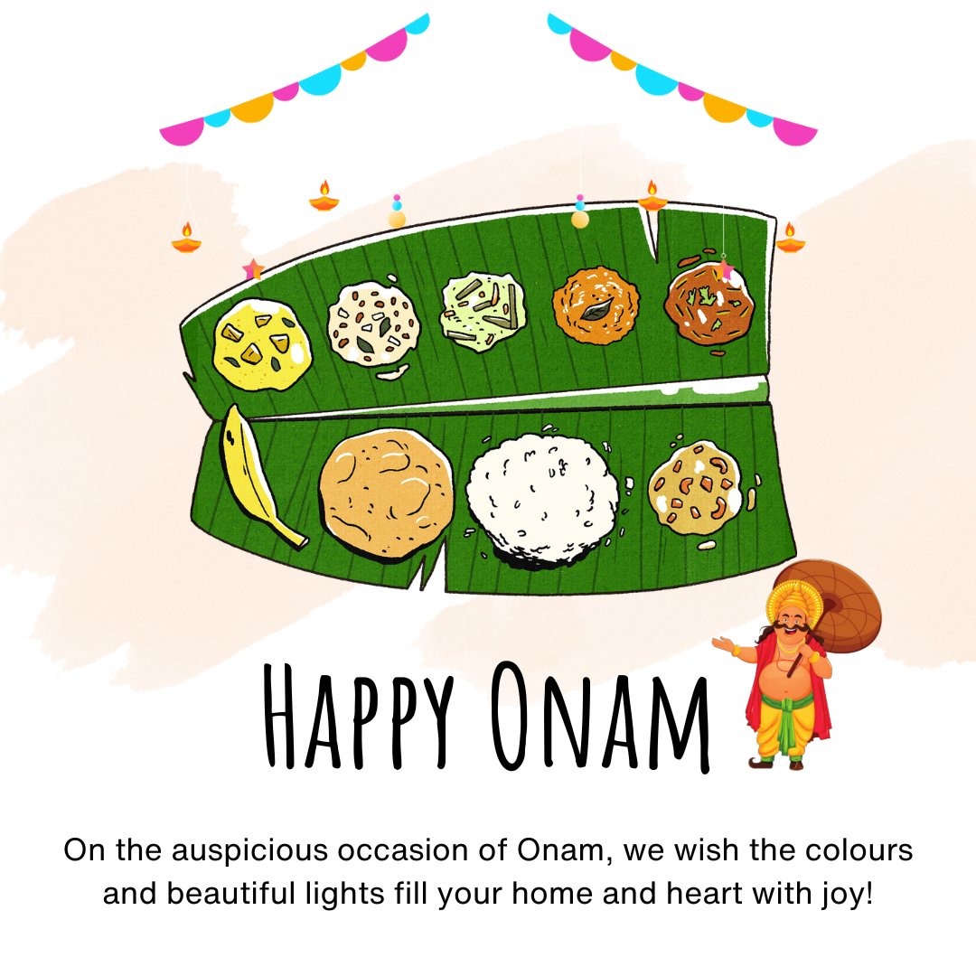 AMC_India_'s tweet photo. May this festival bring you and your loved ones moments of laughter, cherished memories, and the warmth of family bonds. 
Happy Onam! 🌾🪔🌼
 #OnamWishes #HarvestOfHappiness #CelebrateTogetherness https://t.co/IKAznlA9QY