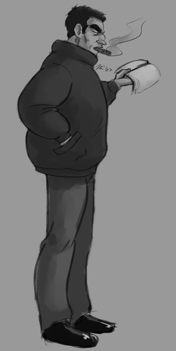 alittlesaltyart's tweet photo. A quick Roger doodle #ZENITHProject https://t.co/ejFT8O8K5w