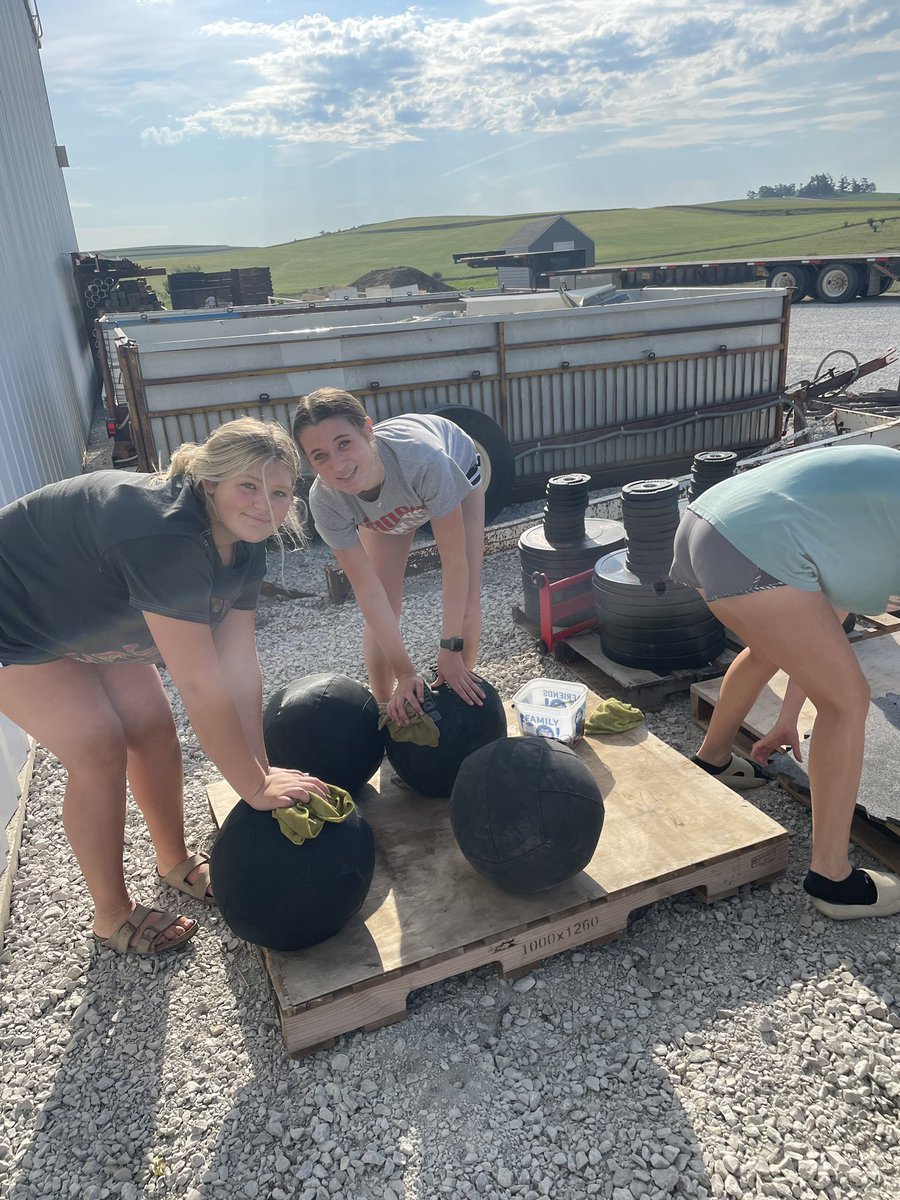 Also one more shout out for the real hero’s of the weight room equipment move. The volleyball girls for doing all the cleaning because we all know that boys just have no clue how to clean!!! 

Also best of luck this season!!!!