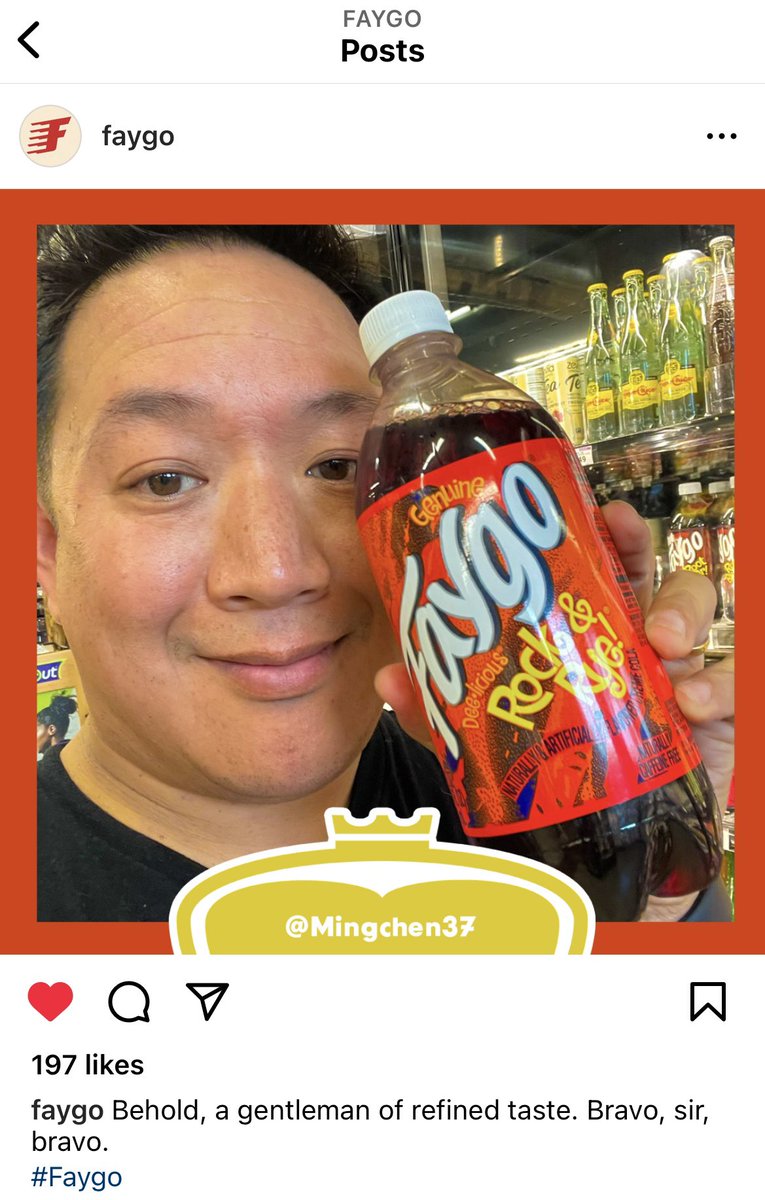 Hey thanks for the shout out @Faygo
