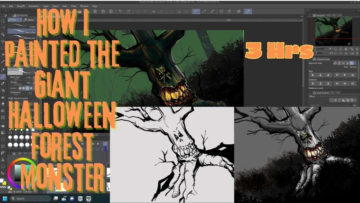 jeffreyhuntart's tweet photo. Painting Process - How I Painted a Spooky Halloween Forest Monster Using... https://t.co/5qgzJLcEUU via @YouTube #clipstudiopaint, #art, #artist, #Halloween, #forest, #painting,#foryou , #HowtoPaint, #HowtoCreate, #Myprocess, #process, #tutorial, #beginner, #Easy , #giants , https://t.co/iyCKVX9sqC