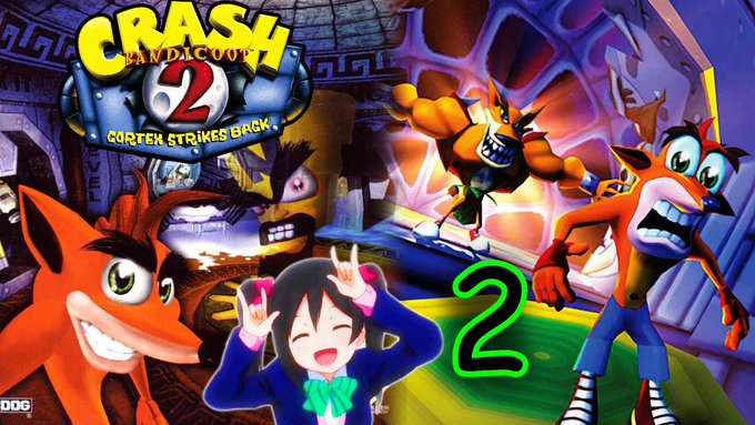 YA ESTAMOS EN STREAM!!! Crash Bandicoot 2 por Marco Hayabusa [Parte 2] Haciendo el 100% del Juego!!!