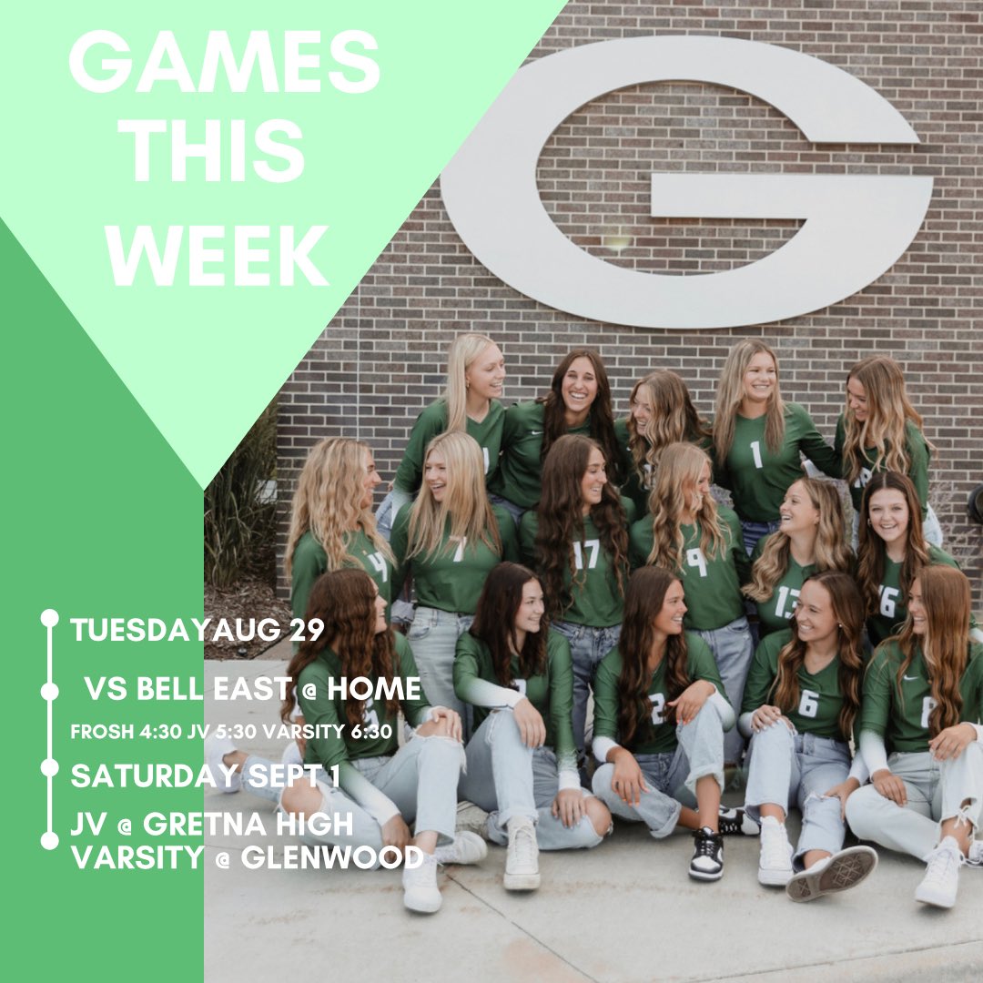 All smiles because we have our home opener tomorrow! 🏐 See you there!