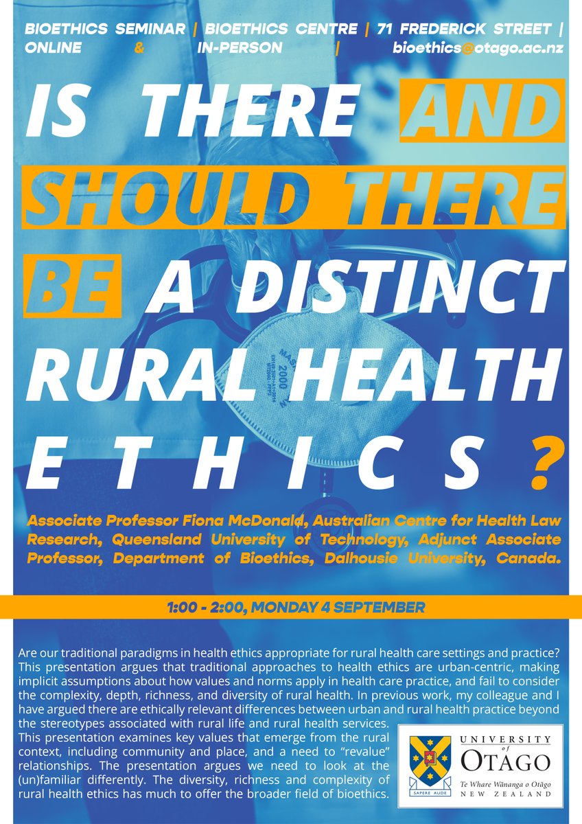 Bioethics Centre tweet media