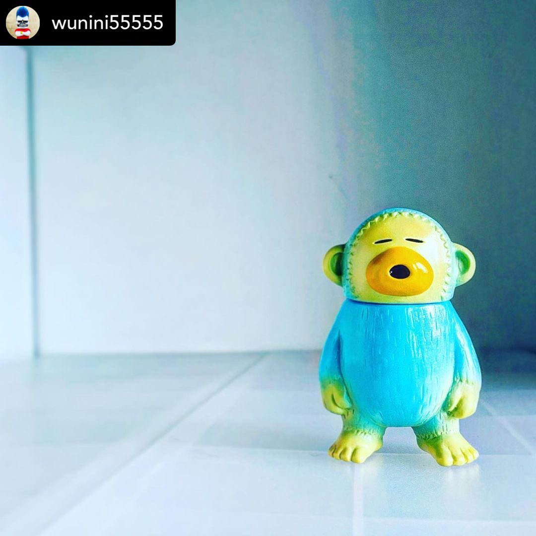 hariken_brand's tweet photo. Arigato your post🙈🍀
@wunini55555 。
#hariken
#SARE
#サレ
#針生謙一
#desighnervinyl
#sofvinyltoy
#ソフビ
#sofubi
#蓄光
#GID https://t.co/mbLcUnzK5I