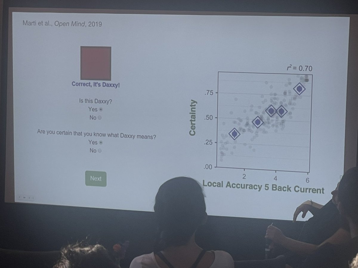 I stumbled into a wonderful teaser talk about the thinking about our thinking tonight at Stochastic Labs by @celestekidd hmm I think I see @GalaxyKate in the house too!