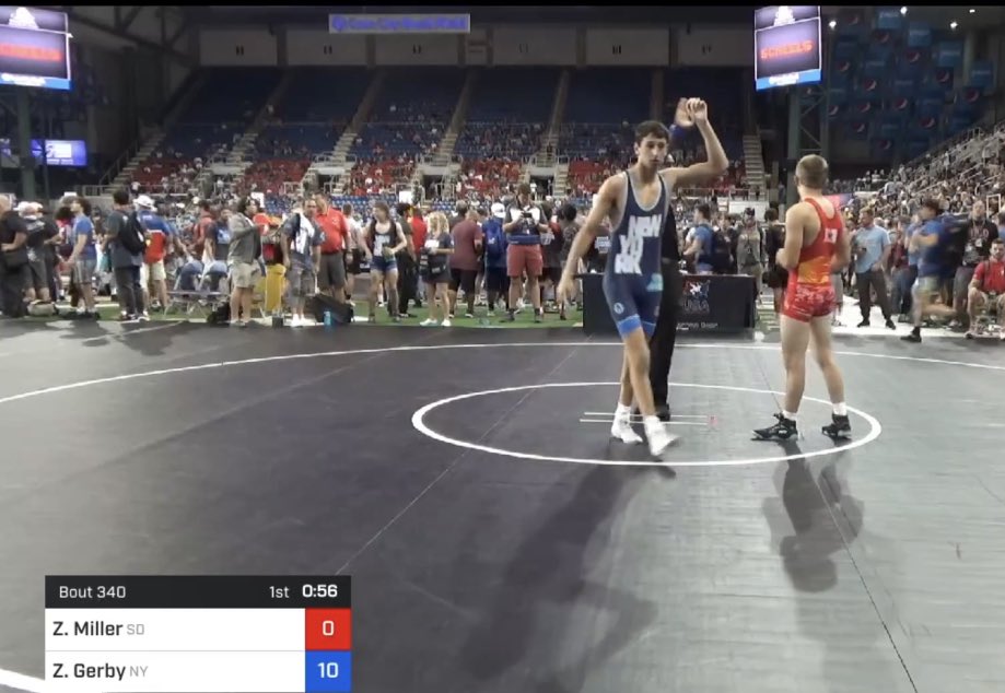zachgerby's tweet photo. Had a great time in Fargo, but more work has to be done. 2-2 record #havingfun #oneteam #Predatormindset #trusttheprocess 
@PCSDwrestling https://t.co/jPUiMVYYJu