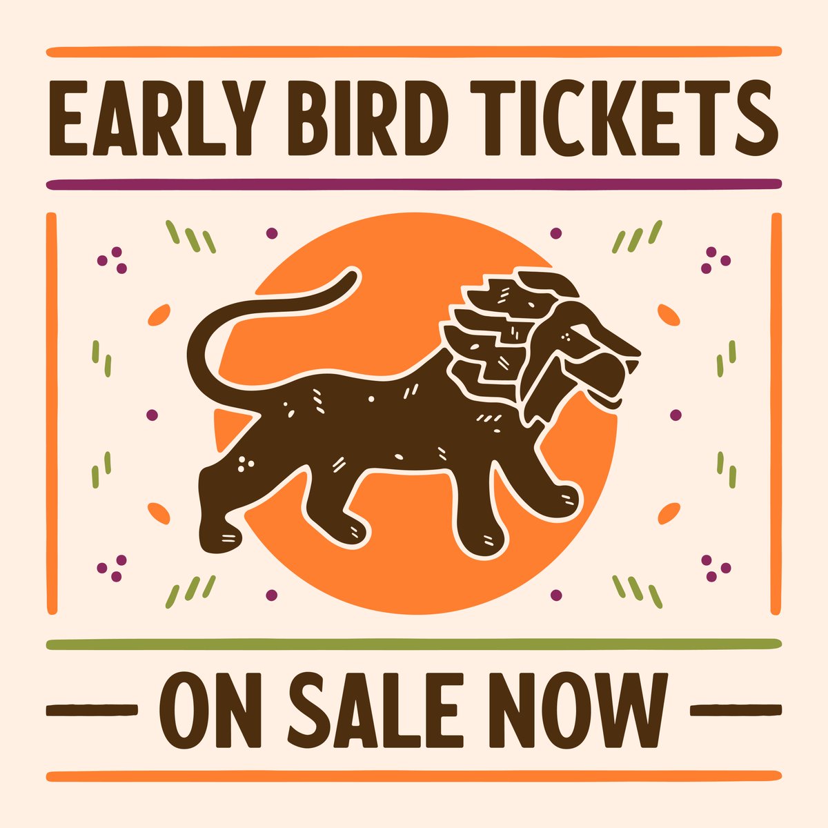 And we're live! WOMADelaide 2024 Early Bird 4 Day and 3 Day tickets are now on sale until 11.59pm Monday, 11 September. Join us as we bring the World Of Music, Arts and Dance to Adelaide's Botanic Park / Tainmuntilla over 08 - 11 March, 2024. Buy now - womadelaide.com.au/tickets