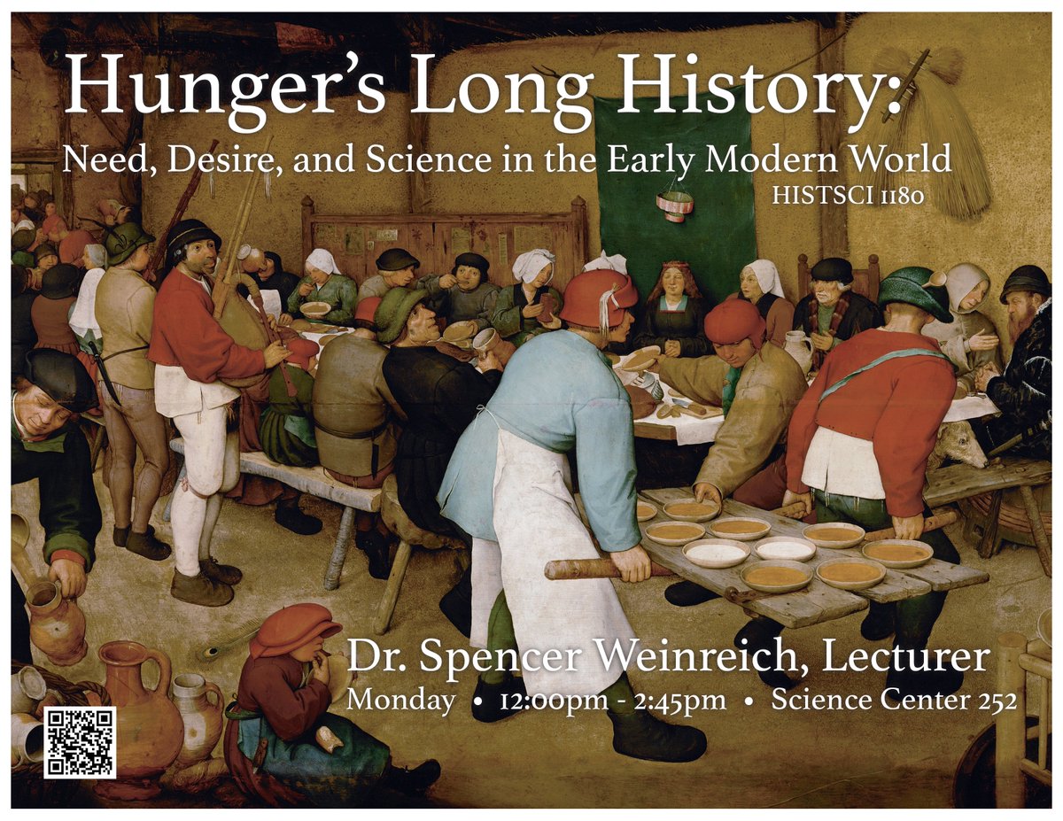 I am utterly obsessed with the gorgeous poster Michael Kelley of @HarvardHistSci has made for the course I'm teaching on hunger in the early modern world