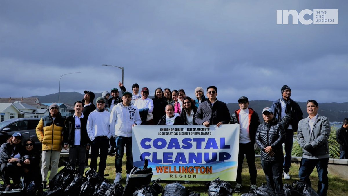 INCNewsNUpdates's tweet image. On August 20, 2023, brethren from the congregations of Hutt Valley, Waikanae, and Wellington in the Ecclesiastical District of New Zealand held a coastal cleanup activity at Petone Foreshore. 

#IglesiaNiCristo #TheChurchThatCares #CleanupDrive