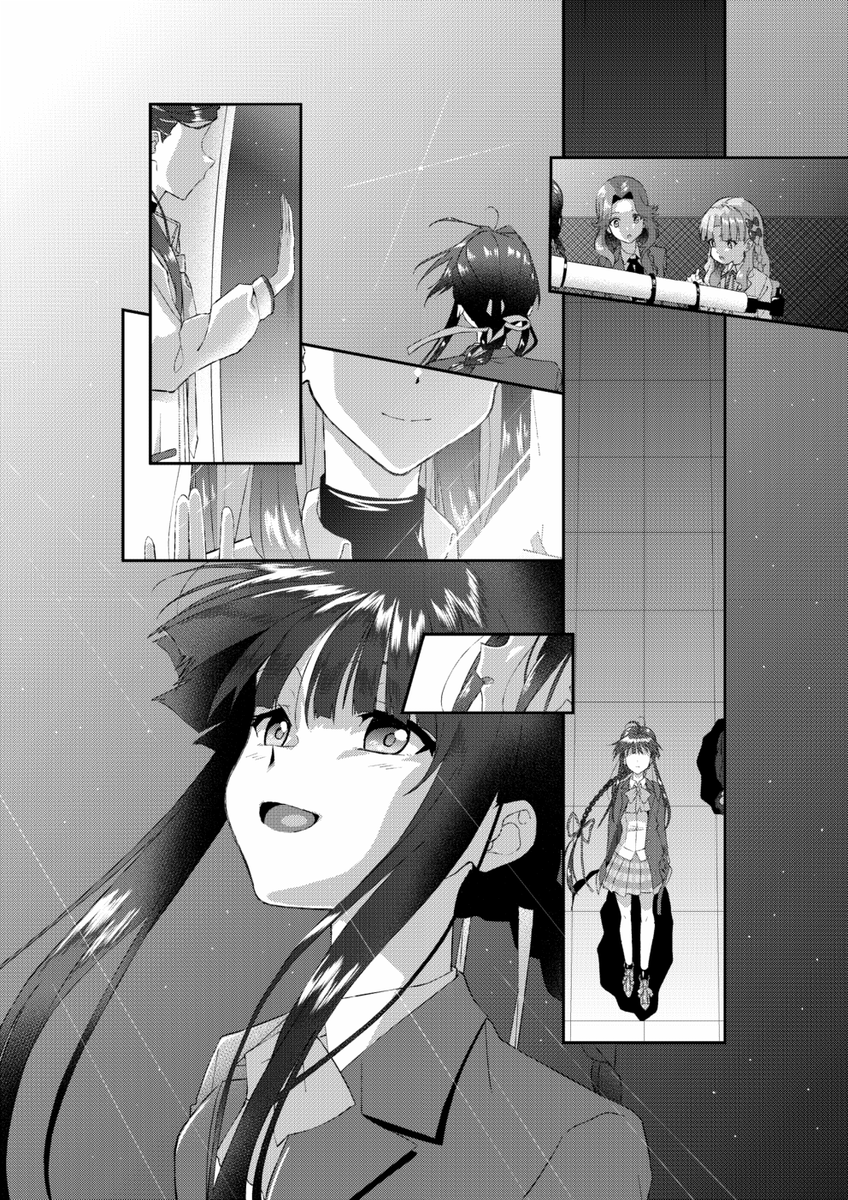 とーとんさんの本に寄稿してたナナニジ後輩漫画です 