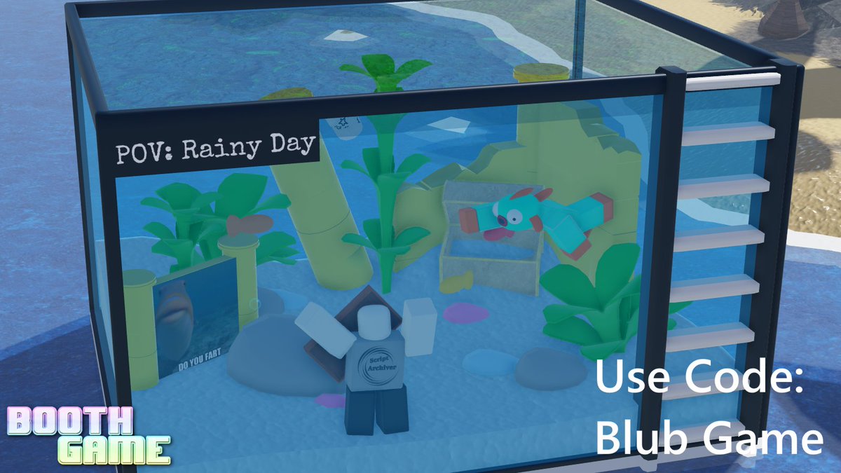 RobloxBoothGame's tweet image. Blub. Blib Blub Blub! Blib Blab?
roblox.com/games/83512484…
#ROBLOX #RobloxDev #BoothGame