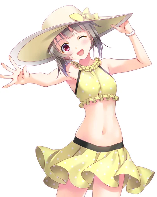 #とびきりのイエローを魅せて下さい L ! O ! V ! E ! かすみん !