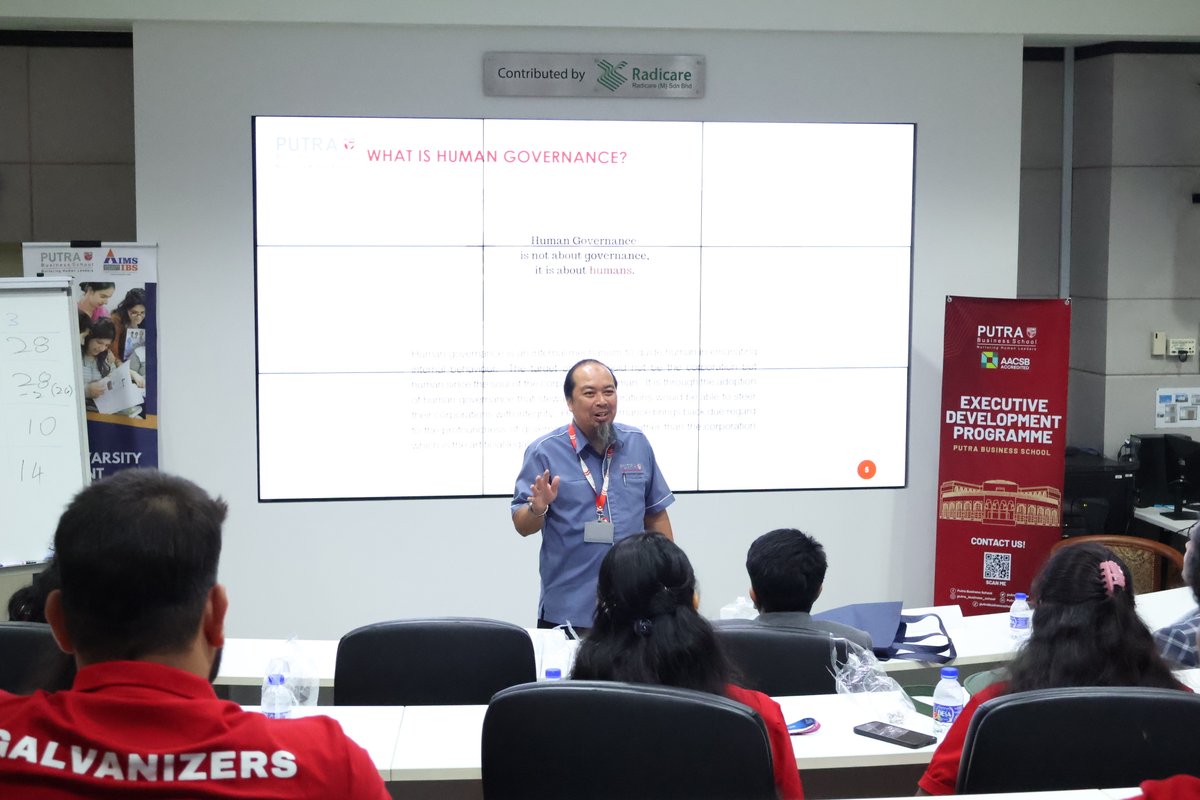 putraBschool's tweet image. 28 August 2023 - PBS welcomed 63 delegates from AIMS IBS B-School Bangalore, for an intervarsity engagement programme.

#internationalisation #exchangeprogramme #MBA #research #postgraduatestudies