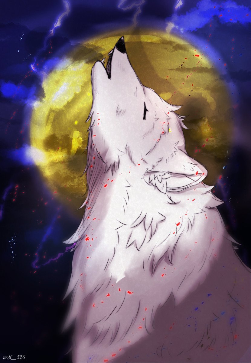 遠吠え(デジタル)
#狼 #wolf #デジタルイラスト #wolfart #ヴォルフのアート