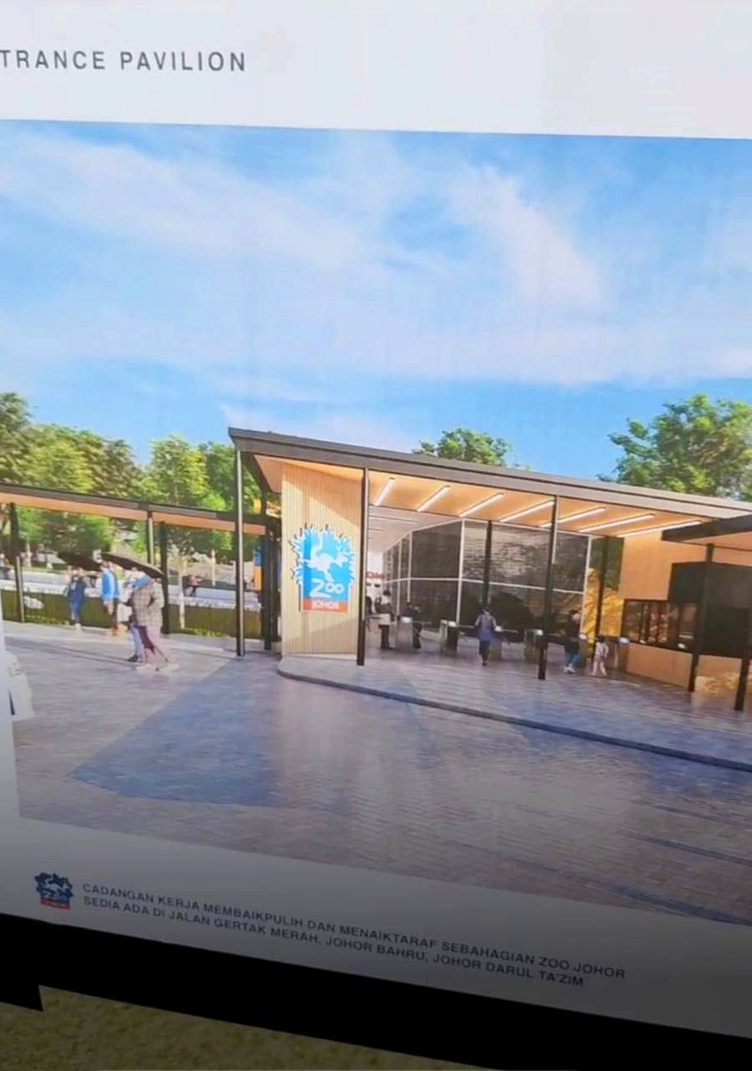 ezadhfizy_'s tweet photo. major facelift and extensive upgrading works - NEW LOOK for Johor Zoo

Johor Zoo
Jalan Gertak Merah, 80000 Johor Bahru

• 95-year-old, the oldest zoo in the country 
• upgrading visitor walkway, entrance arch, adding outdoor parking area and launch of an online ticketing system https://t.co/U00YcLFkgI