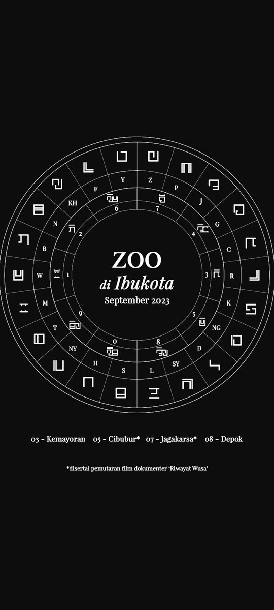 Ancang-ancang, saatnya menyebarkan doktrin ajaran kuno bagi masyarakat ibukota yang semakin mbarat. 
#khawagaka