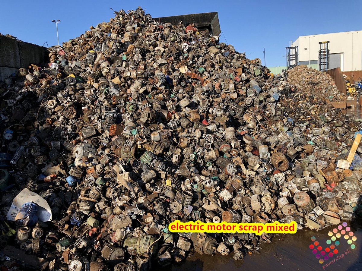 PowerStepHK's tweet photo. electric motor scrap mixed is our biggest trading items, so if you have any stock or any idea about cooperating, pls just contact our direct line whatsapp +85260669186 / wechat +8613923192733 / mail: vdbswa@gmail.com
#motorscrap #electricmotor #scrapyard #scrapbuyer #scrapdealers https://t.co/loBe0Q1t02