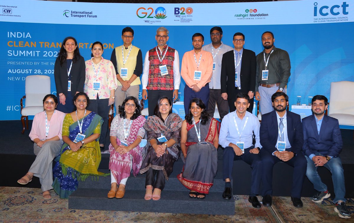 Amit Bhatt 🇮🇳 (@amitbhatt4u) on Twitter photo 📸 Captured: Team <a href="/TheICCT_India/">TheICCT_India</a> expressing heartfelt gratitude to our partners, speakers, guests and India's G20 Sherpa Mr <a href="/amitabhk87/">Amitabh Kant</a> for making the India Clean Transport Summit truly unforgettable!
Your presence and contributions have been phenomenal.
#ICTS23 #Gratitude 📸 Captured: Team <a href="/TheICCT_India/">TheICCT_India</a> expressing heartfelt gratitude to our partners, speakers, guests and India's G20 Sherpa Mr <a href="/amitabhk87/">Amitabh Kant</a> for making the India Clean Transport Summit truly unforgettable!
Your presence and contributions have been phenomenal.
#ICTS23 #Gratitude
