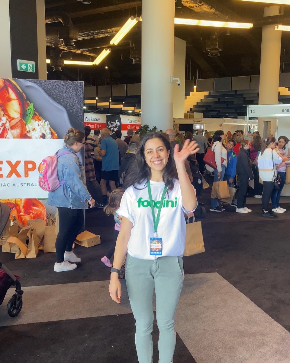 Still buzzing from the Gluten-Free Living Expo!🎉 Thanks to everyone who connected with #Foodini. Your passion drives our purpose. Simplifying dining for the gluten-free community, one meal at a time. 🍽️ #GlutenFreeLiving #CeliacStrong #FoodTech