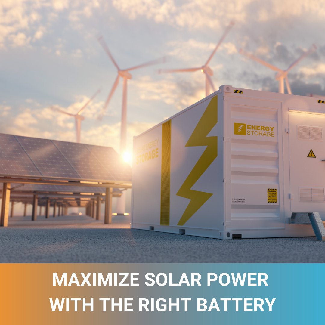AVCsustainable's tweet photo. Discover the three main battery types for #solarenergystorage: flooded lead-acid accumulators (FLA), sealed lead-acid accumulators (SLA), and lithium-ion batteries and their performance.
Read the blog: https://t.co/Gg5seSH1m3
@WRIIndia @CAGChennai 
#solsavi #SET #solarrooftop https://t.co/wNkgYZboPc