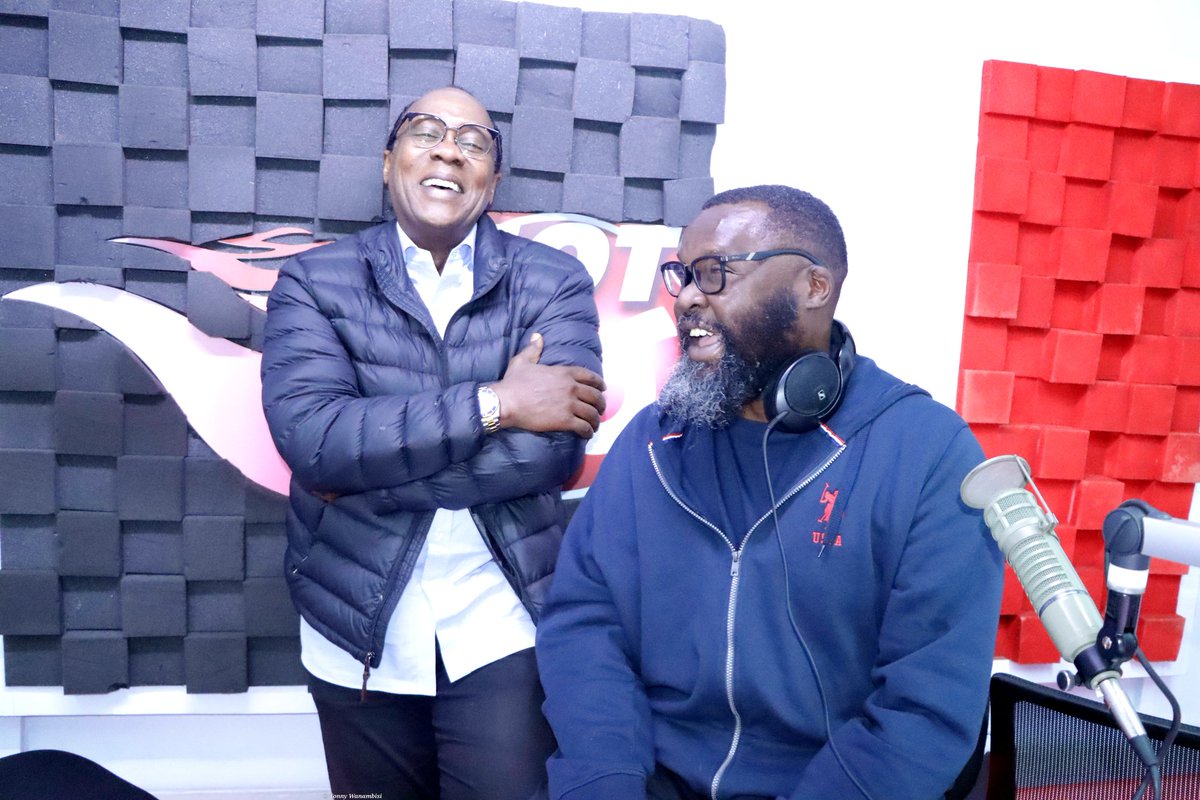 Fun And Laughter Only On @Hot_96Kenya with @KoinangeJeff and @iamnickodhiambo @VDJClyde @toshimpressive #JeffAndNickOnHot