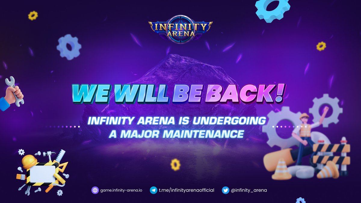 infinity_arena's tweet image. Infinity Arena is undergoing crucial maintenance after the exploit incident reported earlier😿 Also, all $INAZ transactions can't work out during this time.

Nevertheless, we're committed to returning everything to #mainnet in coming days (plus a big announcement to roll out)🏃🏃‍♂️