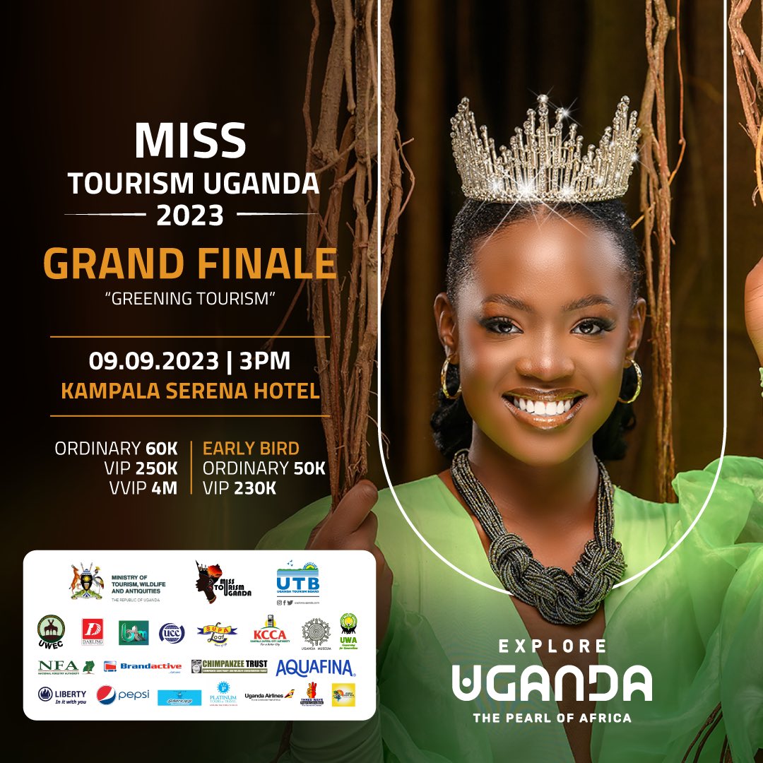 On Saturday, September 9, we shall be crowning a new Miss Tourism Uganda, who will be representing the Pearl of Africa at a global stage whilst shinning a light on what makes Uganda #UniquelyOurs! 🇺🇬👑 Venue: @kampalaserena Hotel Click here👉🏾 misstourismug.org for more…