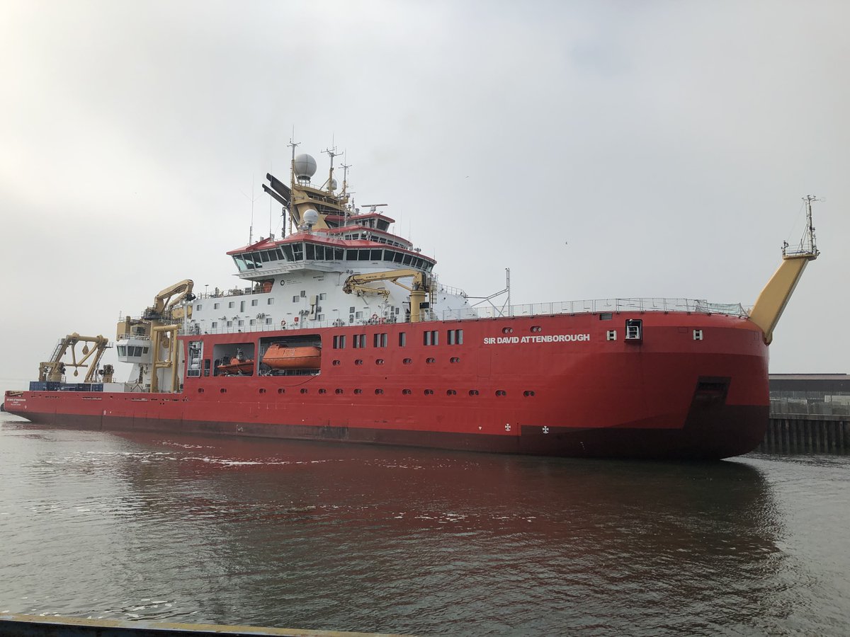 We’re pleased to welcome #RRSSirDavidAttenborough back to Rosyth! The ship will undergo important routine maintenance work in preparation for the ship’s research trip to the Southern Ocean and Antarctica over the winter months.  @BAS_News