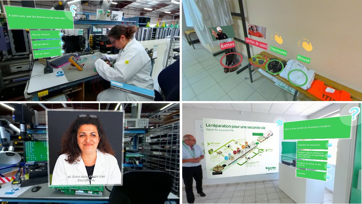 Découvre l’usine de Privas et embarque dans une visite #immersive et #ludique ! En se plongeant à 360 degrés dans la réalité d'une #usine, Schneider Electric permet de découvrir les métiers #industriels.

📌 FR : urlz.fr/nmTY
📌 EN : urlz.fr/nmTV