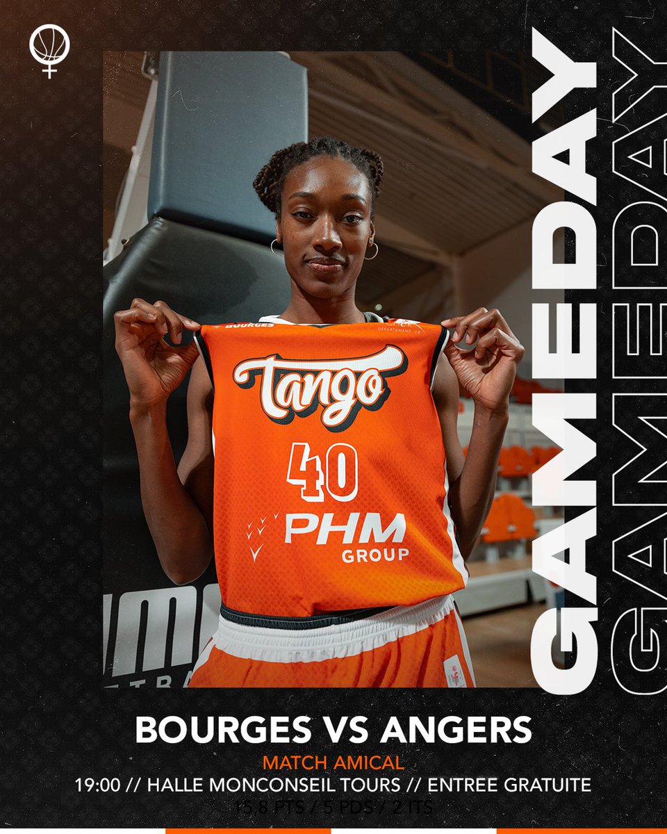 ✊ Premier match amical ce soir à la Halle Monconseil de Tours ! #FiertéTango