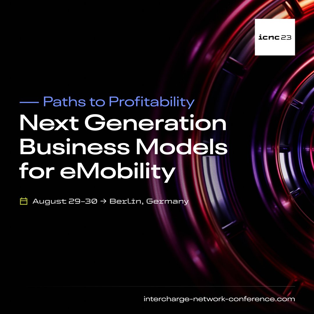 I’m excited to announce that I will attending the #icnc23 intercharge network conference 2023! See you there. #festivalofeMobility