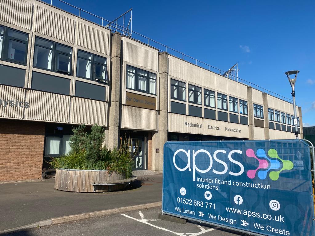 Over the summer, we have been working on several projects at <a href="/lborouniversity/">Loughborough University</a>. Next in line is the David Davies building. 

#education #refurb #university #APSS