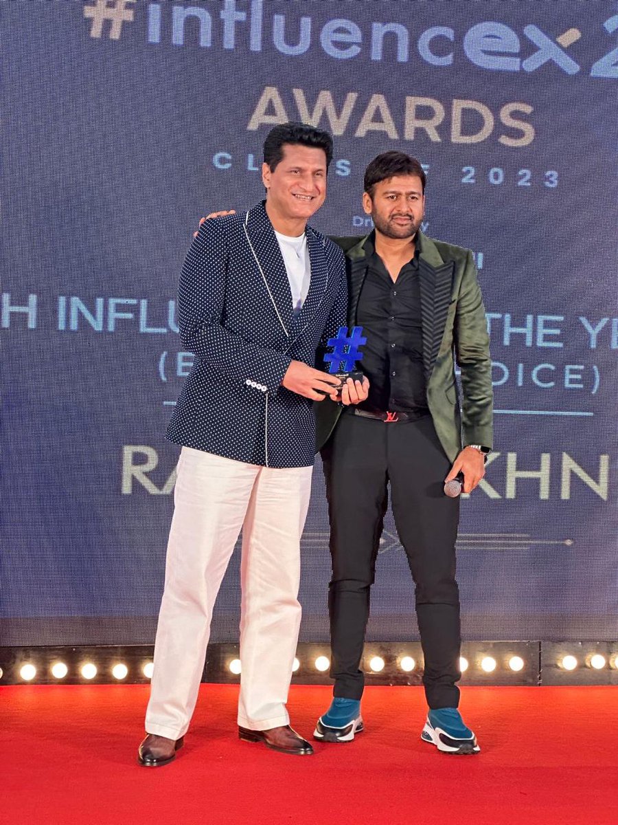 #CongratsRajivMakhni for clinched the TechInfluencer title at Influence X 2023 @RajivMakhni  Your journey is a testament to your dedication and expertise.