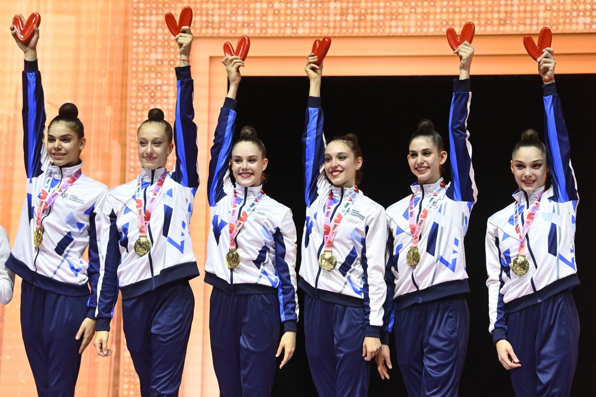 Congratulations to Israel’s rhythmic gymnastics team that won 2 gold medals at the World Championships for the first time in history!