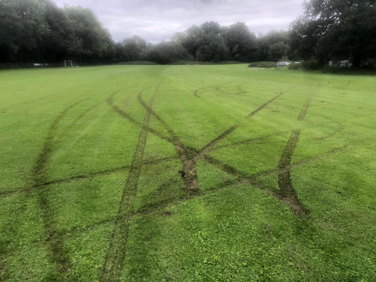 If anyone saw anything over the weekend please let us know. Season about to start and our pitches have been badly vandalised. <a href="/whalleycc/">Whalley Cricket Club</a> <a href="/LoveWhalley/">❤️Whalley</a>