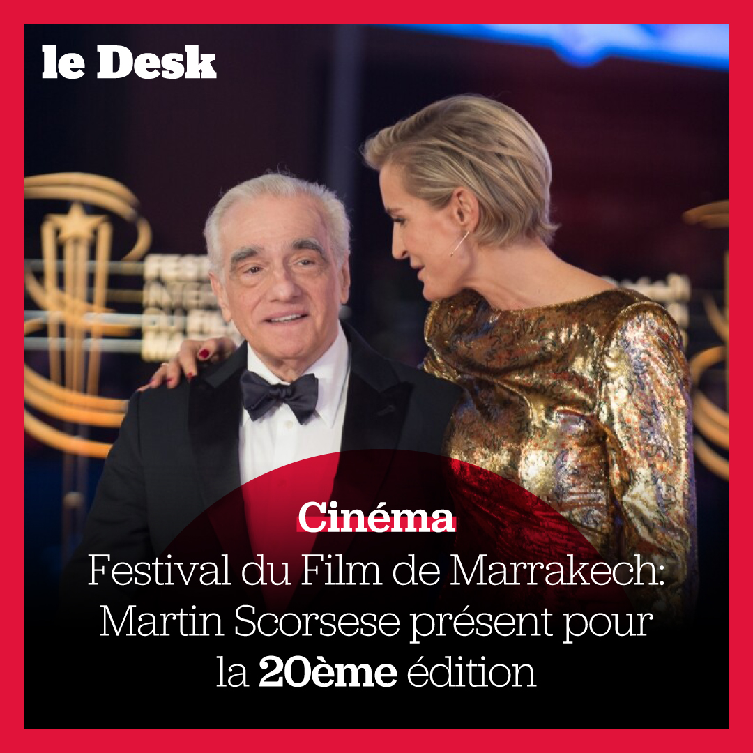 LeDesk_ma's tweet image. Festival du Film de Marrakech: Martin Scorsese présent pour la 20ème édition

Tous les détails sur sa participation au FIFM: bit.ly/3QZF39A 

#Maroc #LeDesk #FIFM #Marrakech #Festival #Cinéma #MartinScorsese