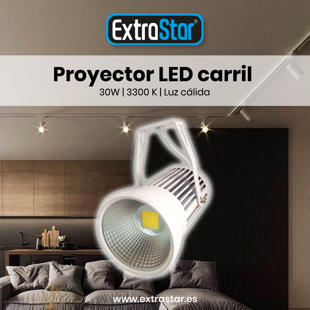 extrastar_es's tweet image. ¡Brilla con intensidad en cada rincón! 💡 Nuestro Proyector LED Carril de 30W, con luz cálida de 3300K, te ofrece un ambiente acogedor y destacado. ✨🏠
🛒 extrastar.es 🛒
#IluminaciónDestacada #ProyectorLED #AmbienteAcogedor #DiseñoAjustable #LuzCálida